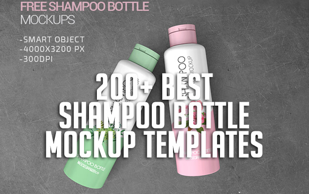 Download 200 Best Shampoo Bottle Mockup Templates Free Premium Yellowimages Mockups