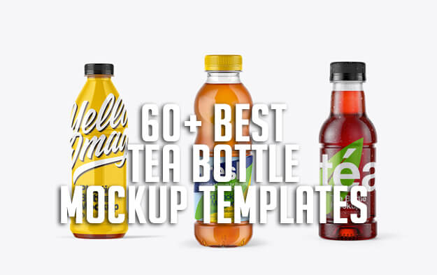 Download 60+ Best Tea Bottle Mockup Templates | Graphic Design ...