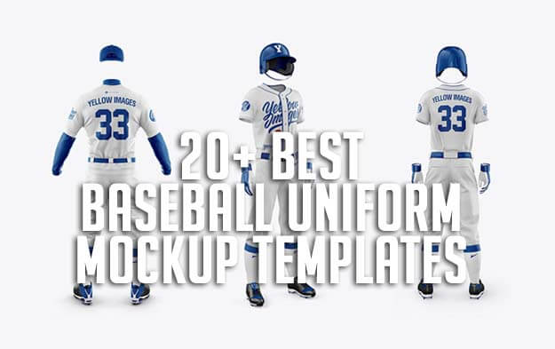 Download 20 Best Baseball Uniform Mockup Templates Graphic Design Resources Free Mockups
