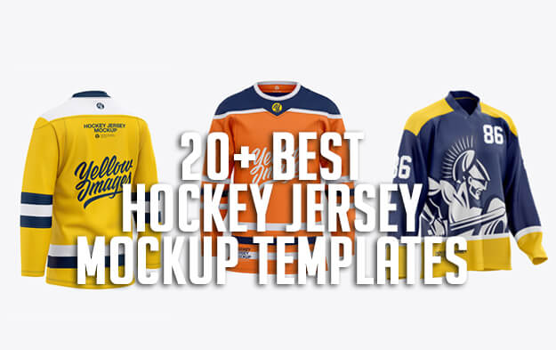 Download 20 Best Hockey Jersey Mockup Templates Graphic Design Resources Free Mockups